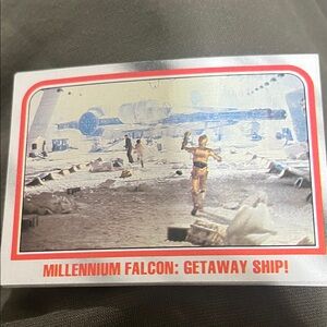 Star Wars Millennium Falcon: Getaway Ship! Collectible Card